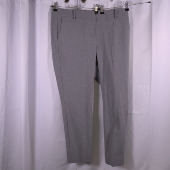 J Crew Womens 14 36x29 Gray Ruby Full-Length Pants Trousers Office High Rise - Picture 1 of 7